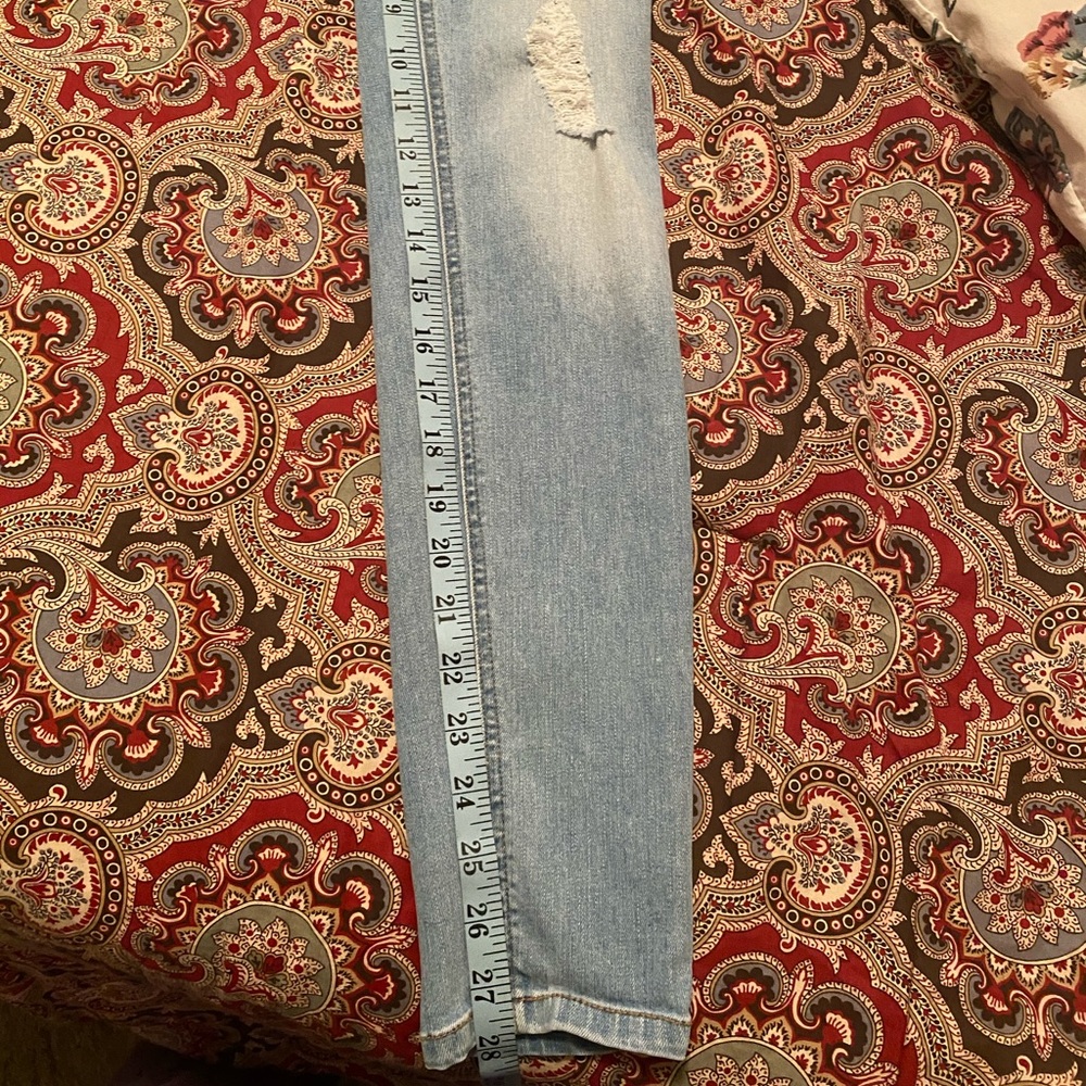 Celebrity Pink Distressed Denim Overall Size S - Picture 11 of 12